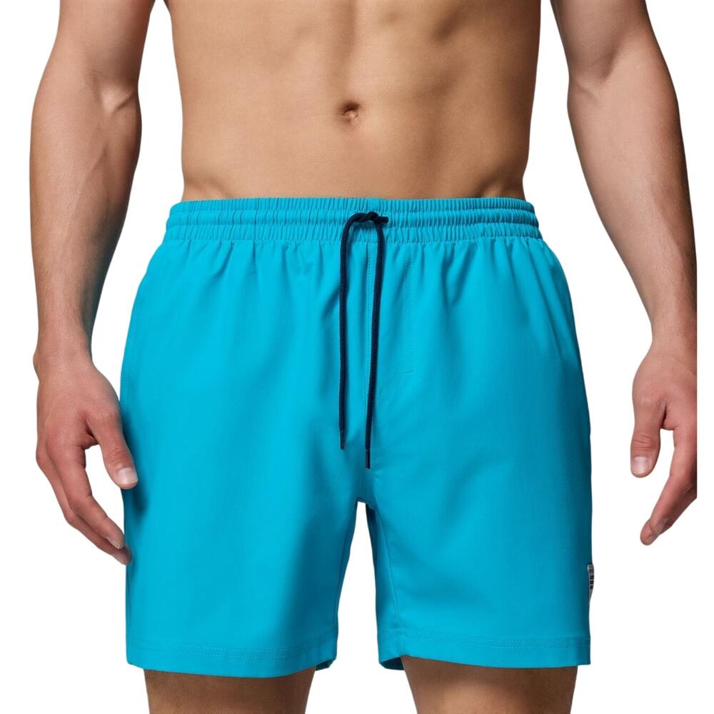 Columbia Men's PFG Rambler Water Shorts the Ocean Teal blue colorway nwt large